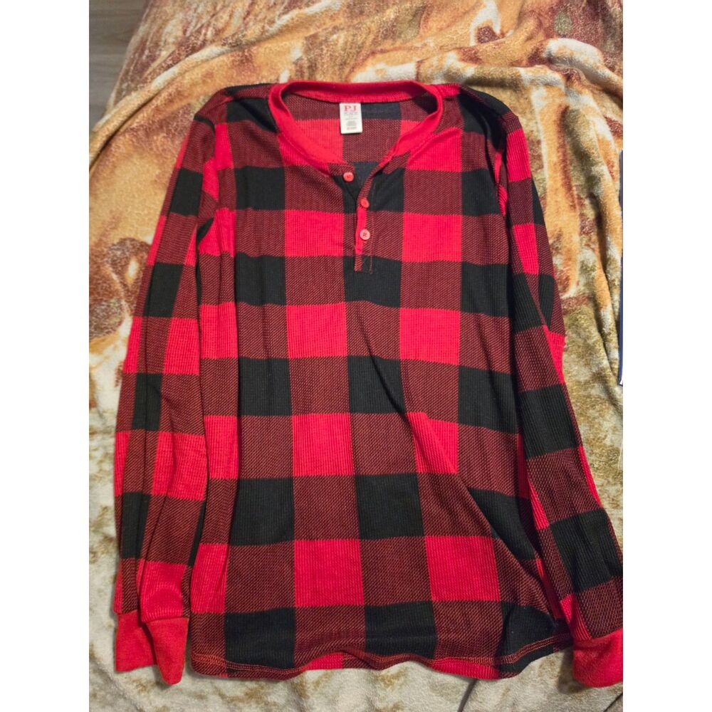 Buffalo Plaid Pajama Top